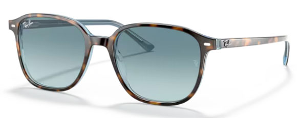 RB459 RAY-BAN LEONARD RB2193 13163M 51 HAVANA ON LIGHT BLUE  / BLUE