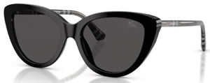 BB045 BURBERRY BE4457 416587 55 BLACK / DARK GREY