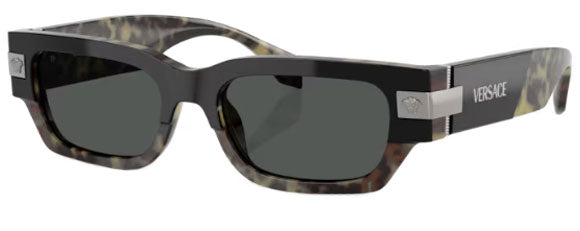 VE225 VERSACE VE4465 545687 53 HAVANA  / DARK GREY