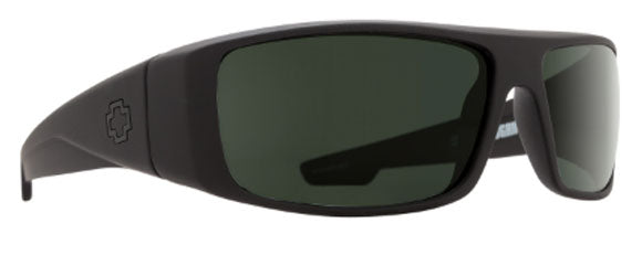 S24 SPY LOGAN 670939973863 60 SOFT MATTE BLACK / HAPPY GRAY GREEN