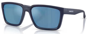 N90 ARNETTE PLOT TWIST AN4346 275922 57 DARK BLUE TOP MATTE/ SHINY / DARK GREY MIRROR WATER POLARIZED