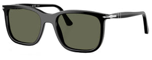 PO183 PERSOL RENZO PO3357S 95/58 53 BLACK / POLAR GREEN POLARIZED