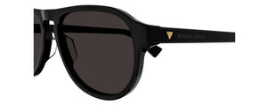 BV16 BOTTEGA VENETA BV1292S-001 55 BLACK  / GRAY