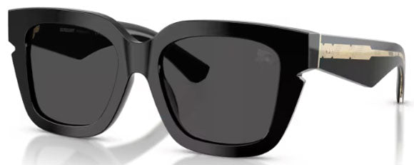 BB043 BURBERRY BE4453 300187 54 BLACK / DARK GREY