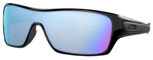 OK230 OAKLEY TURBINE ROTOR OO9307 930708 32 POLISHED BLACK / PRIZM DEEP WATER POLARIZED