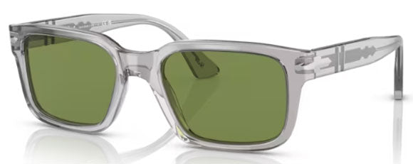 PO165 PERSOL PO3272S 309/4E 55 TRANSPARENT GREY  / GREEN