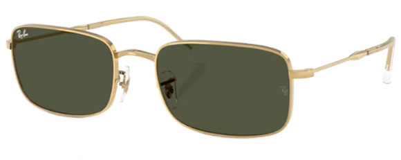 RB534 RAY-BAN RB3746 001/31 59 ARISTA / G-15 GREEN