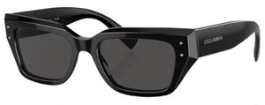 DG52 DOLCE & GABBANA DG4462 501/87 52 BLACK / DARK GREY