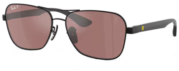 RB617 RAY-BAN RB8336M F117H2 58 BLACK / PURPLE MIRROR SILVER POLARIZED