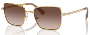 SW023 SWAROVSKI SK7015 400713 53 YELLOW GOLD / GRADIENT BROWN