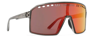 VZ145 VON ZIPPER SUPER RAD AZYEY00131 XSKR GREY TRANSPARENT SATIN  BLACK FIRE