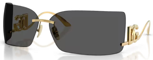 DG68 DOLCE & GABBANA DG2319 02/87 79 GOLD / DARK GREY