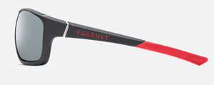 V266 VUARNET RACING LARGE VL1928R0091123 66 BLACK/RED-SILVER FLASH