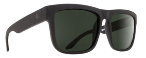 SY080 SPY DISCORD 673119973864 57 SOFT MATTE BLACK / HAPPY GRAY GREEN POLARIZED