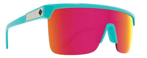 SY041 SPY FLYNN 5050 6700000000046 134 TEAL / HD PLUS GREY GREEN WITH PINK SPECTRA MIRRORED