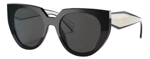 PR125 PRADA PR 14WS 09Q5S0 52 BLACK TALC / DARK GREY