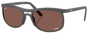 RB609 RAY-BAN RB4452CH 60171A 56 SAND GREY / PURPLE CHROMANCE POLARIZED