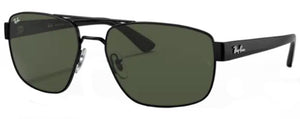 D172 RAY-BAN RB3663 002/31 60 BLACK / GREEN