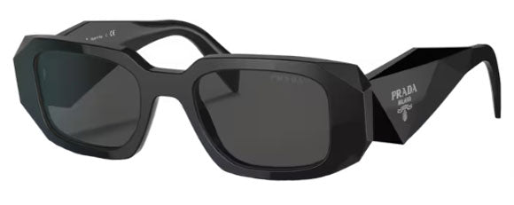 PR129 PRADA PR 17WS 1AB5S0 49 BLACK / DARK GREY