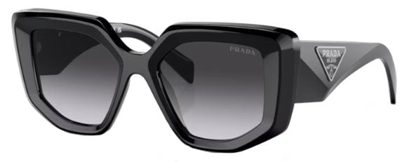 PR155 PRADA PR 14ZS 1AB09S 50 BLACK / GREY GRADIENT