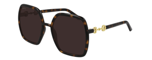 G66 GUCCI GG0890S 002 55 HAVANA / BROWN