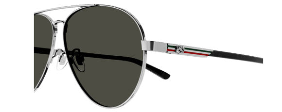 G222 GUCCI GG1288SA-001 61 GUNMETAL - BLACK  / GREY