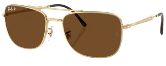 RB594 RAY-BAN RB3755 001/57 62 ARISTA GOLD / BROWN POLARIZED