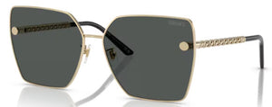 VE197 VERSACE VE2270D 125287 63 PALE GOLD  / DARK GREY