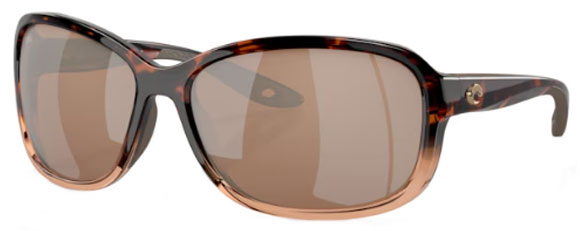 CT103 COSTA SEADRIFT 06S9114 911403 58 SHINY TORTOISE FADE / COPPER SILVER MIRRORED POLARIZED