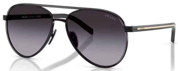 PR182 PRADA PR B57S AAV90A 56 BLACK / GREY GRADIENT