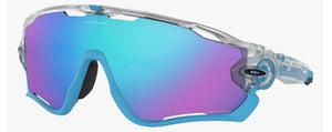 O238 OAKLEY JAWBREAKER OO9290 929040 31 MATTE CLEAR / PRIZM SAPPHIRE