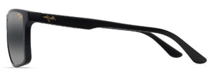 MJM169 MAUI JIM MYMAUI MAMALU BAY MM610-002 60 MATTE BLACK / NEUTRAL GREY