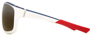 V203 VUARNET RACING LARGE VL192800057184 64 MATTE WHITE / RED SKILYNX