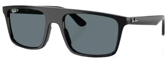 RB686 RAY-BAN RB2222 901/3R 57 BLACK / DARK BLUE POLARIZED