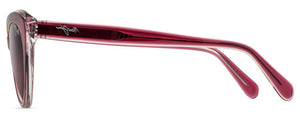 MJ55 MAUI JIM KALANI RS818-52C RASPBERRY WITH CRYSTAL / MAUI ROSE POLARIZED
