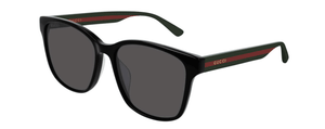 G166 GUCCI GG0417SK 001 56 BLACK /MULTI COLOR GRAY