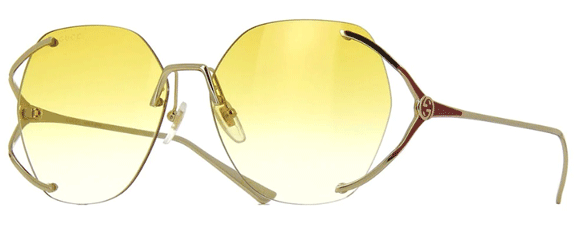 G127 GUCCI GG0651S 005 59 GOLD / YELLOW