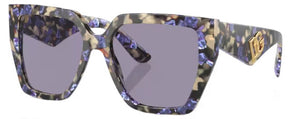 DG43 DOLCE & GABBANA DG4438 3439/1 55 HAVANA BLUE PEARL  /GREY