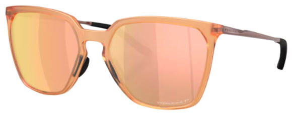 OK226 OAKLEY SIELO SQ OO9480 948004 57 MATTE TRANSPARENT GINGER / PRIZM ROSE GOLD POLARIZED