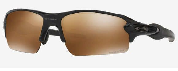 R19 OAKLEY FLAK 2.0 OO9295 929520 31 POLISHED BLACK / PRIZM TUNGSTEN POLARIZED