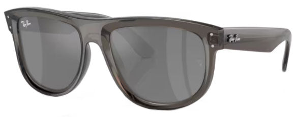 RB416 RAY-BAN BOYFRIEND REVERSE RBR0501S 6707GS 56 TRANSPARENT DARK GREY / SILVER