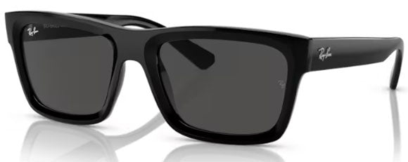 RB654 RAY-BAN WARREN RB4396 667787 54 BLACK / DARK GREY