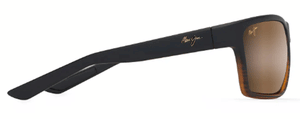 MJ454 MAUI JIM ALENUIHAHA H839-25C 64 DARK BROWN STRIPE / HCL BRONZE