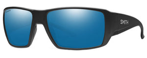 SM16 SMITH GUIDE'S CHOICE XL 20444800363QG MATTE BLACK  / CHROMA POP GLASS BLUE MIRRORED POLARIZED