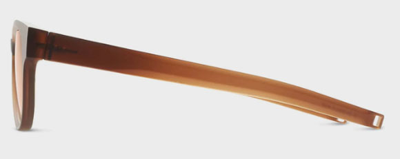 DL14 DITA DLS709-A-02 51 COPPERHEAD BROWN / LAND LENS BROWN POLARIZED