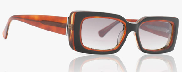 VZ164 VON ZIPPER RADIO AZYEY00128 XKCC BLACK TORTOISE LAMINATE  BROWN GRADIENT