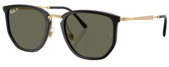 RB630 RAY-BAN RB4451 630658 53 BLACK / GREEN POLARIZED