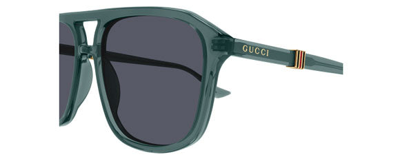 G240 GUCCI GG1494S-003 57 GREEN / GRAY