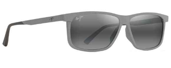 MJM109 MAUI JIM PULAMA 618-14A MATTE GREY / NEUTRAL GREY