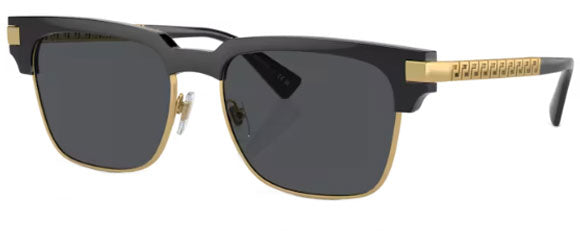 VE182 VERSACE VE4447 GB1/87 55 BLACK  DARK GRAY
